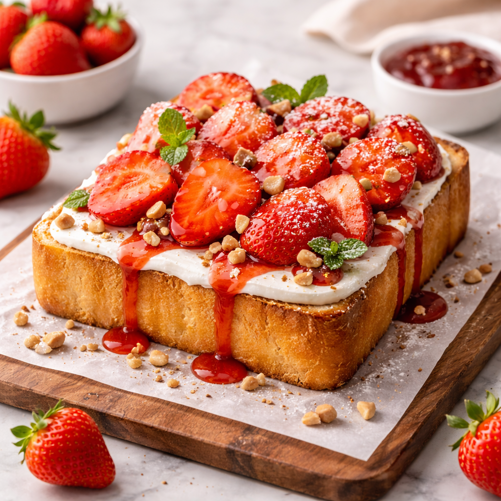 Strawberry Toast
